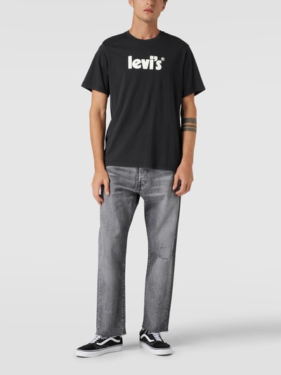 Levi's® T-Shirt mit Label-Print Black 1