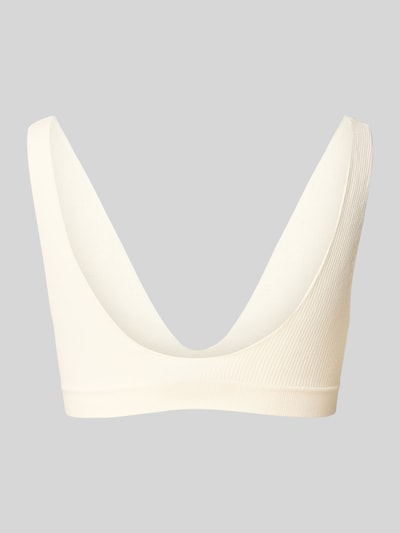 OH APRIL Bralette met labeldetail, model 'Josey' Offwhite - 3