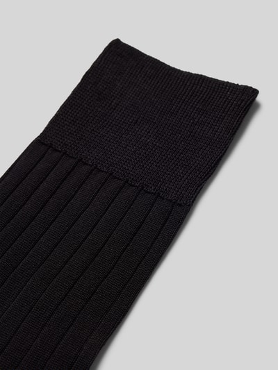 Falke Strümpfe mit Bio-Baumwolle Modell 'MILANO' Black 2