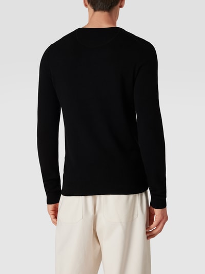 MCNEAL Pullover in Ripp-Optik Modell 'FILO' Schwarz 5