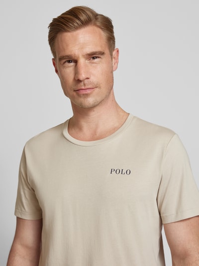 Polo Ralph Lauren Underwear T-Shirt mit Label-Print Sand 3