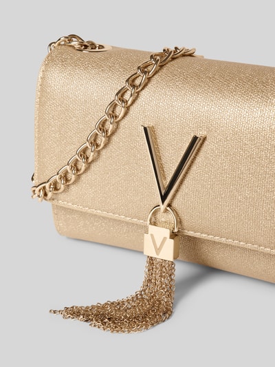 VALENTINO BAGS Crossbody Bag mit Label-Detail Modell 'Divina' Gold 2