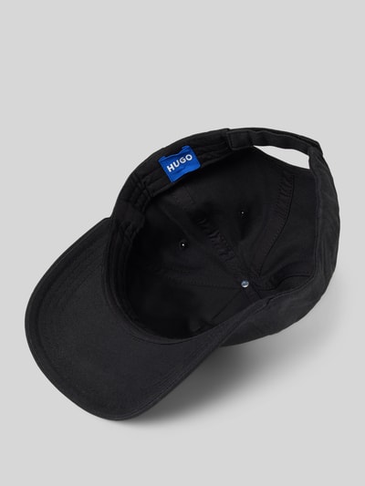 Hugo Blue Basecap mit Label-Patch Modell 'Jinko' Black 2