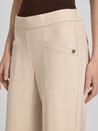 TONI Stoffen broek met verkorte pasvorm, model 'SUE' Beige - 3