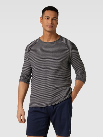 Better Rich Gebreide pullover met rolzoom, model 'BRYANT' Marineblauw - 4