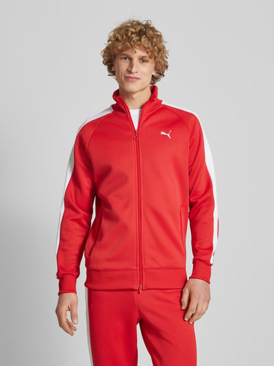 PUMA PERFORMANCE Kurtka treningowa z wyhaftowanym logo Czerwony 4