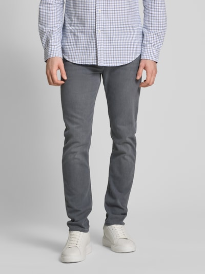 Tommy Hilfiger Slim Fit Jeans im 5-Pocket-Design Modell 'BLEECKER' Mittelgrau 4