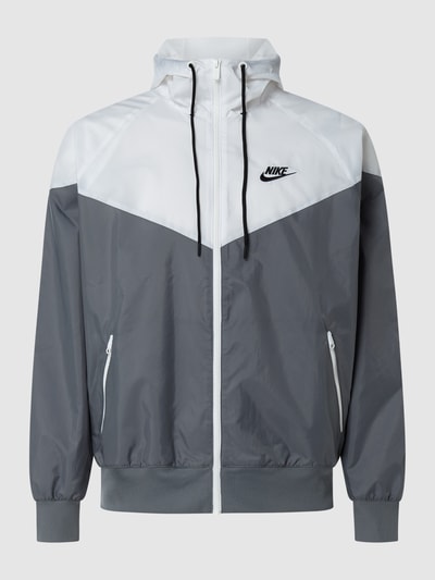 Nike Blouson mit Kapuze Hellgrau 1