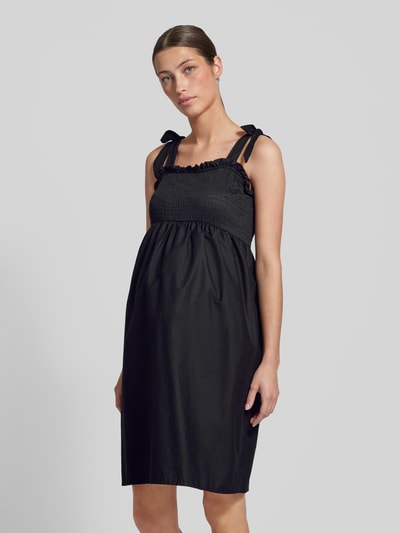 Mamalicious Sukienka ciążowa z marszczonymi detalami model ‘CLEA’ Czarny 4
