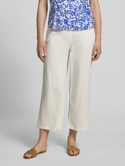 Betty Barclay Leinenhose mit französischen Eingrifftaschen Offwhite 4