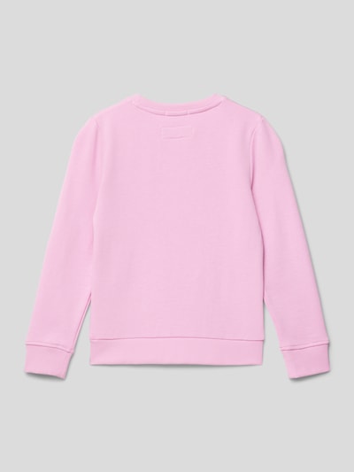 Tom Tailor Sweatshirt met motiefprint Felroze - 3