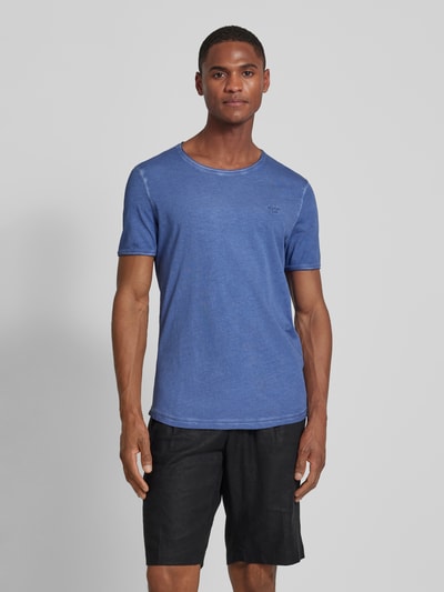 JOOP! Jeans T-Shirt mit Rundhalsausschnitt Modell 'Clark' Blau 4