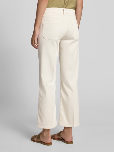 Cambio Relaxed fit jeans met steekzakken, model 'TESS' Steengrijs - 5