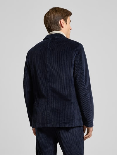 Drykorn 2-knoops colbert met reverskraag Marineblauw - 5