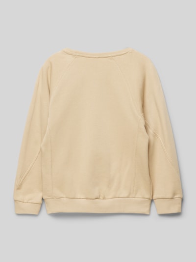 Name It Sweatshirt mit Motiv-Print Modell 'MOBANNO' Beige 3