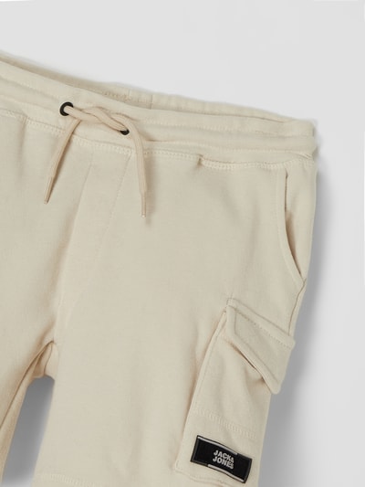 Jack & Jones Sweatshorts mit Cargotaschen Offwhite 2