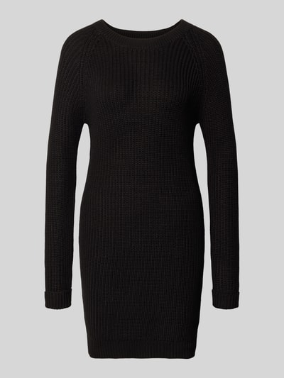 Noisy May Strickkleid mit Rundhalsausschnitt Modell 'SIESTA' Black 1