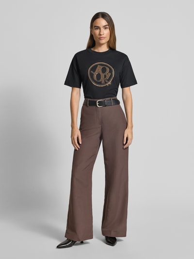 JOOP! T-shirt z nadrukiem z logo model ‘Tashi’ Czarny 1