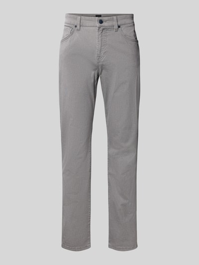 BOSS Regular fit stoffen broek van katoenmix, model 'RE.MAINE5' Marineblauw - 2