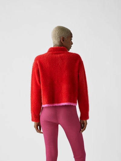 Jacquemus Pullover mit Polokragen Rot 5