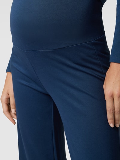 Mamalicious Spodnie ciążowe z pasem na brzuch model ‘CAYLYN’ Niebieski 3