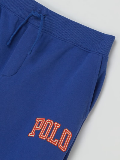 Polo Ralph Lauren Teens Spodnie dresowe z wyhaftowanym logo  Błękitny 2