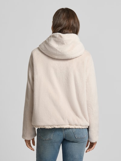 WHITE LABEL Jack met imitatiebont Ecru - 5