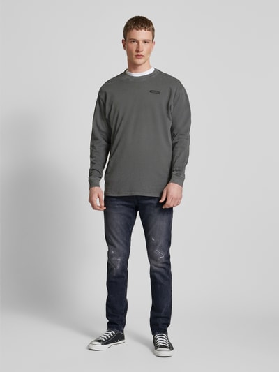 G-Star Raw Slim fit jeans in destroyed-look Zwart - 1