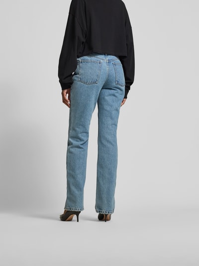 ROTATE Straight fit jeans in 5-pocketmodel Jeansblauw - 5