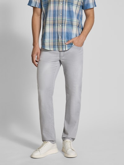 Brax Regular fit jeans in 5-pocketmodel, model 'CADIZ' Lichtgrijs - 4