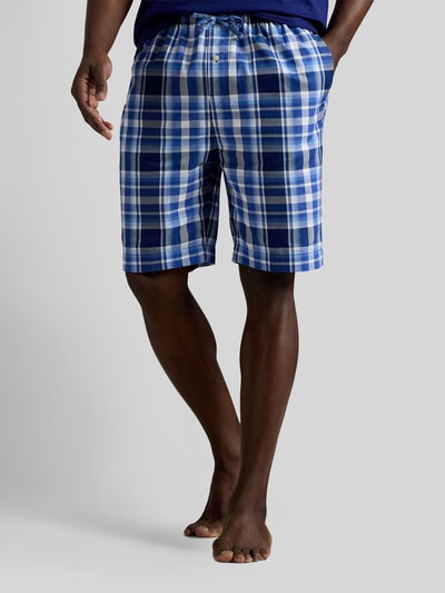 Polo Ralph Lauren Underwear Korte pyjamabroek met tunnelkoord van puur katoen Donkerblauw - 2