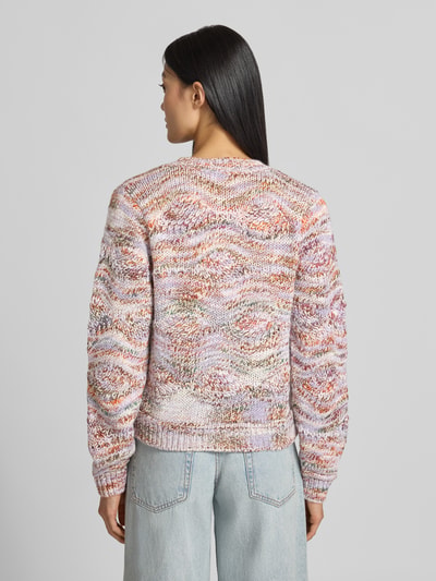 Rich & Royal Regular Fit Cardigan mit Woll-Anteil Offwhite 5