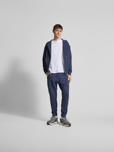 MAISON KITSUNÉ Sweatjacke mit Reißverschluss Dunkelblau 1