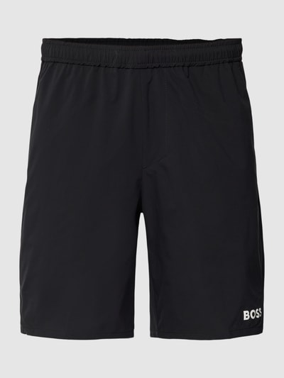 BOSS Green Shorts mit Label-Print Black 2