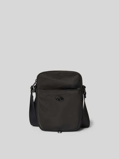 Diesel Crossbody Bag mit Logo-Applikation Black 2