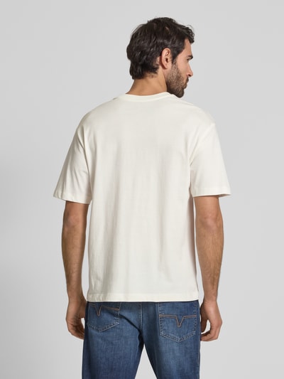 MCNEAL Loose fit T-shirt met ronde hals Offwhite - 5