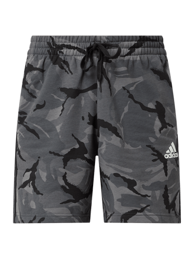 ADIDAS SPORTSWEAR Sweatshorts mit Camouflage-Muster  Anthrazit 2