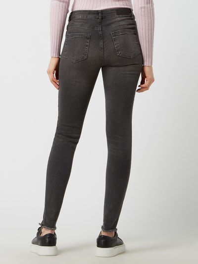 Review Skinny Fit Jeans mit Stretch-Anteil Dunkelgrau 5