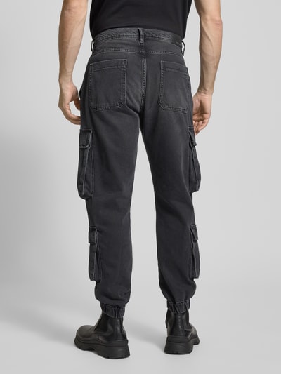 Antony Morato Regular Fit Cargohose mit Teilungsnähten Black 5