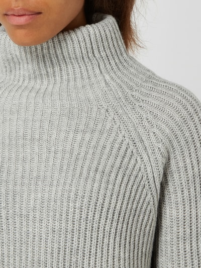 DRYKORN Pullover met alpaca, model 'Arwen' Lichtgrijs gemêleerd - 3