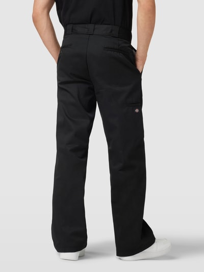 Dickies Broek met labeldetail Zwart - 5