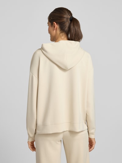 Smith and Soul Hoodie mit überschnittenen Schultern Offwhite Melange 5