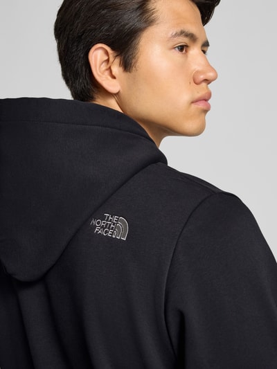 The North Face Hoodie met labelprint Zwart - 3