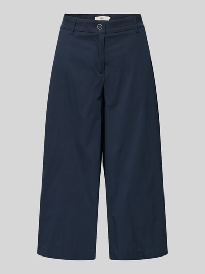 Brax Regular Fit Culotte aus Baumwoll-Mix Modell 'MELLI' Marine 2