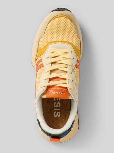 Genesis Sneaker mit Label-Patch Modell 'Marathon' Beige 3