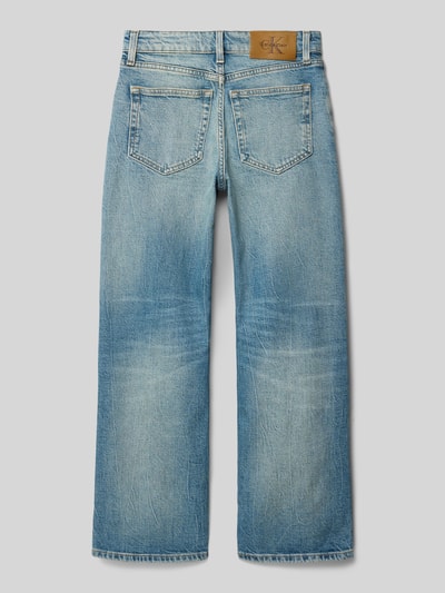 Calvin Klein Jeans Jeans im Used-Look mit Label-Detail Blau 3