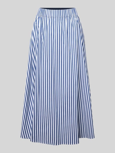 Produktfoto, Regular Fit Midirok met elastische band Model 'Saskia' van JOOP!, katoenmix, bandwijdte maat 36: 36 cm, totale lengte 85 cm