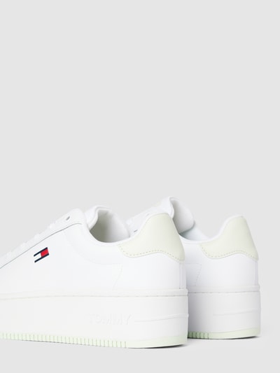 Tommy Jeans Sneaker mit Label-Detail Weiss 2