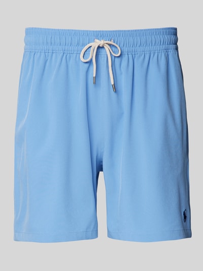 Polo Ralph Lauren Underwear Badeshorts mit elastischem Bund Modell 'TRAVELER' Hellblau 1