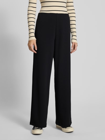 Only Weite Hose mit elastischem Bund Modell 'BREMEN-YO LIFE' Black 4